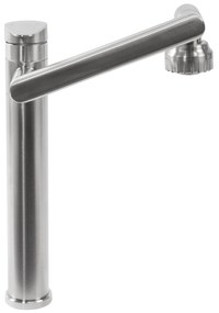 Fürdőszobai csaptelep Rea PACO Nickel Brush INOX High
