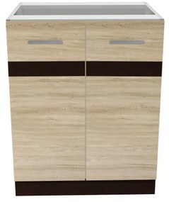 Salandra háromfiókos alsó konyhaszekrény IC 60 Sonoma N