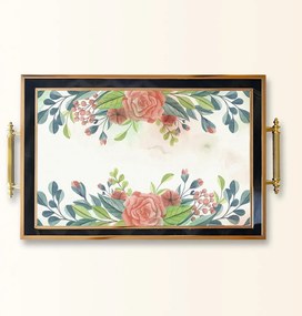 Üveg tálca, 38×24 cm – TPA9796