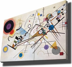 70100KANDINSKY006 Kandinsky vászonkép, 70 x 100 cm