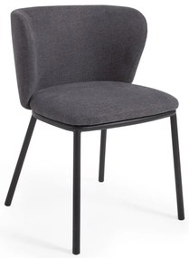 Sötétszürke étkezőszék Ciselia – Kave Home