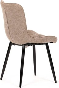 Étkezőszék, barna, szövet, HC-462 CRM2