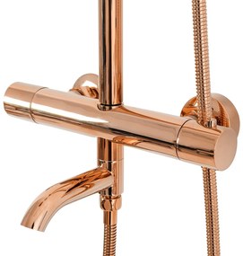 Zuhanyszett Termosztátos REA Lungo Rose Gold