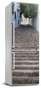 Dekor matrica hűtőre Kő lépcsők FridgeStick-70x190-f-93287021
