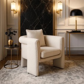 Fotel krém színben. GALA