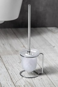 Sapho Sapho, X-ROUND WHITE WC papír tartó, fehér szõnyeg, XR703W