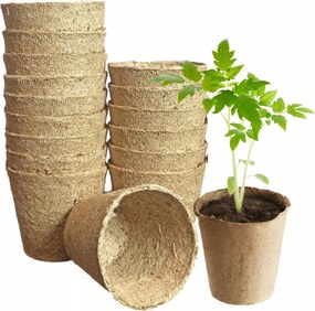 Tőzeg Kaspó Kör Alakú 6 cm Átmérővel 20 db