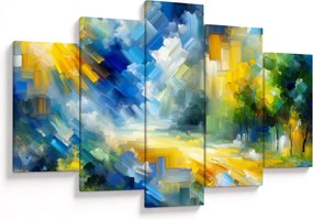 Kép - Absztrakt napos nap (150x105 cm)