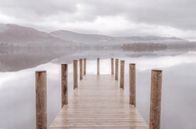 Poszter 86,4x56,8cm Móló Derwentwater 2, Assaf Frank