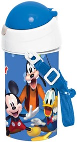 Disney Mickey Blue kulacs, sportpalack 500 ml