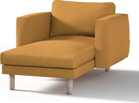 Dekoria Norsborg sezlonhuzat Ikea karfával, sárga