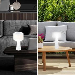 Briloner 7420016 - LED Dimmelhető újratölthető érintős asztali lámpa LED/4W/5V 3000K fehér