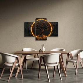 Kép – Életfa lávában II. (90x60 cm)
