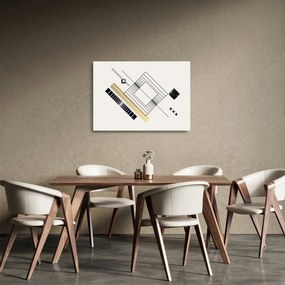 Üveg kép - Geometriai formák N⁰6 (70x50 cm)