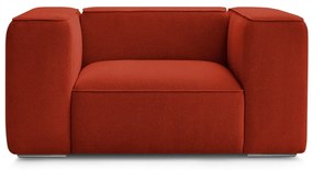 Téglavörös fotel Zephyr – Bobochic Paris