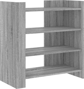vidaXL szürke sonoma színű szerelt fa tálalószekrény 73,5 x 35 x 75 cm