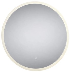 TMP LUX Touch fürdőszobai tükör - KEREK - LED világítással - érintő kapcsolóval - Ø 80 cm