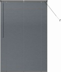 vidaXL Zsalugáter Redőnyök Sötétszürke 175 x 115 cm Alumínium
