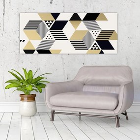 Kép - Geometriai formák N⁰1 (120x50 cm)