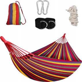 Kerti függőágy 2 személyes 270 x 150 cm Turista