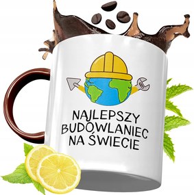 Bordó Bögre Építőknek Születésnapi Ajándék fényképes nyomtatással