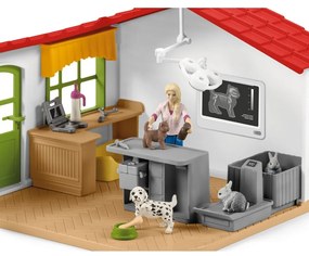 Schleich 42502 Állatorvosi rendelő háziállatoknak