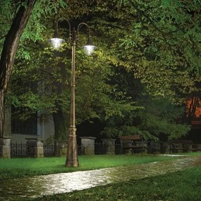 Ideal Lux - Kültéri lámpa CIMA 2xE27/52W/230V 216 cm IP43 patinás