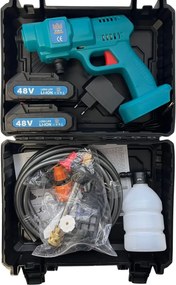 TIGO MD-201 akkus kézi magasnyomású tisztító + 2 db akkumulátor + praktikus koffer + tartozékok