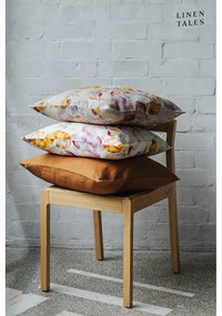 Len párnahuzat 40x40 cm Hazelnut – Linen Tales