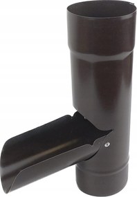 Esővíz csappantyú 100mm-es csőhöz Galeco Acél sötétbarna