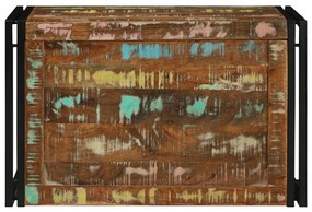 Tarka Tárolódoboz 80 x 50 x 50 cm - Tömör újrahasznosított fa