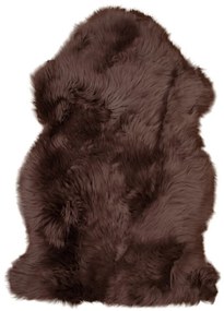 Báránybőr, barna, 50x85 cm