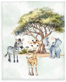 Herding Gyermek takaró Safari, 130 x 160 cm