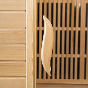 Sauna DeLuxe 4004 Carbon, világosbarna