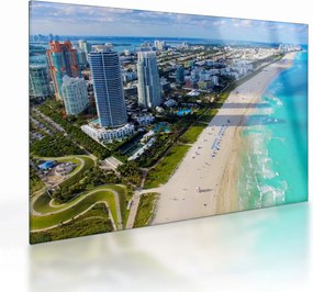 Kép - Miami, Florida (üvegen) (70x50 cm)