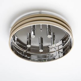 Brilagi - LED Kristály mennyezeti lámpa VELURE 5xE14/40W/230V arany