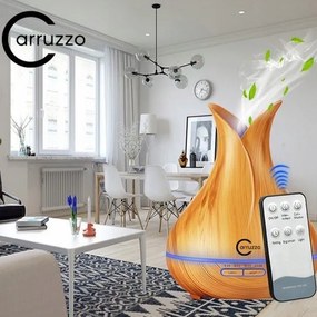 Ultrahangos aroma diffúzor RGB LED háttérvilágítással 400 ml
