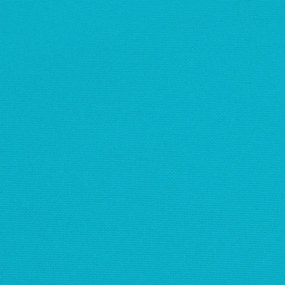 2 db türkizkék szövet kerti padpárna 200 x 50 x 7 cm