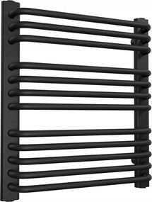 G-m 1580/650 Fürdőszobái Radiátor, Matt Fekete