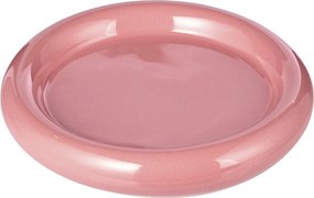 GROOVE reggeliző tányér rózsaszín Ø 17 cm