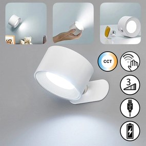 Fehér LED fali lámpa Magnetics – Fischer &amp; Honsel