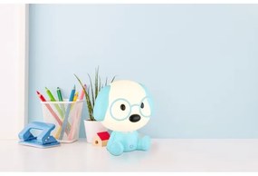 Globo 21761B - LED töltős gyerek éjjeli lámpa PUPPY 1W/5V 500 mAh kék