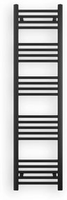 Ecoradco törölközőszárító radiátor 40 x 150 cm (Fekete)