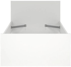 Fehér egyszemélyes ágy 90x190 cm Naia – Tvilum