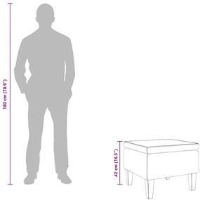 világosszürke bársonyszék falábakkal