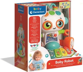 Interaktív Baby Robot baba játék Clementoni