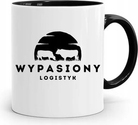 Logisztikai Bögre Fekete Születésnapi Ajándék fényképes nyomtatással