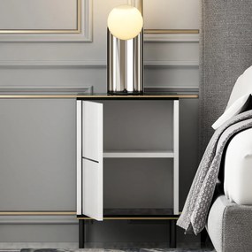 Imaj White Marble éjjeliszekrény