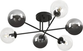 Emibig BRENDI 834/6B1 Plafonlámpa 6x3W/E14/T26 IP20