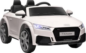 HOMCOM Elektromos Autó Gyerekeknek 12V 2.4G Távirányítóval, Zenével, Dúdolóval, LED Fényekkel, USB/MP3 Csatlakozással, Hátrameneti Funkcióval, 3-5 Éve